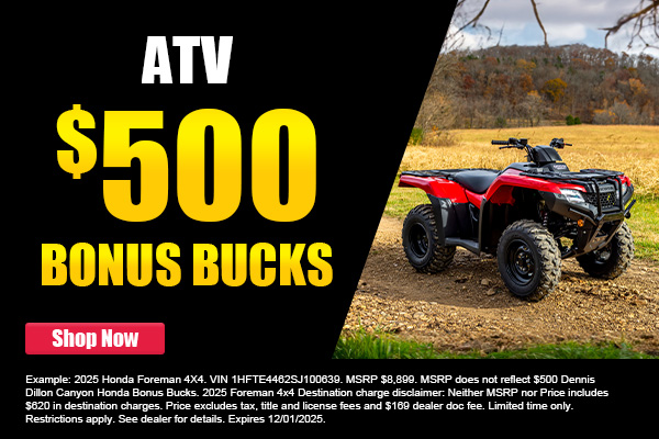 ATV Bonus Bucks